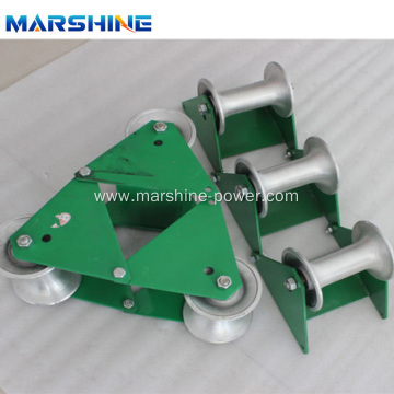 Three-wheel Cable Roller Opening Protection Roller